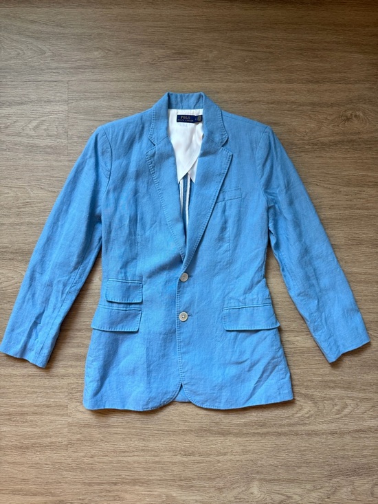 Polo Ralph Lauren Jackets & Blazers - Polo Ralph Lauren 100% linen single-breasted blazer